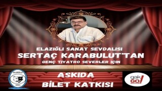 Elazığda askıda tiyatro bileti uygulaması