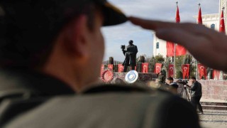 Elazığda Atatürk, düzenlenen törenle anıldı