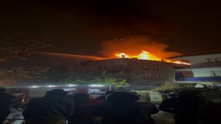 Elazığda çatı yangını