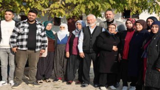 Elazığda Kırmızı Montlular, şehit aileleriyle bir araya geldi