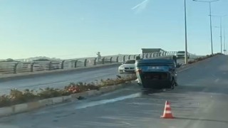 Elazığda otomobil takla attı: 2 yaralı