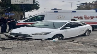 Elazığda trafik kazası: 2 yaralı