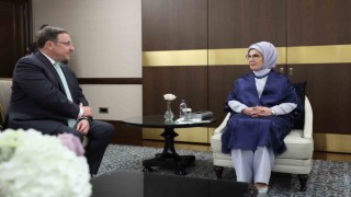 Emine Erdoğan, BM Kalkınma Programı İcra Direktörü Steiner ile görüştü