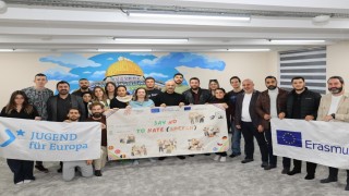 Erasmus öğrenciler Güzide Gençlik Merkezini gezdi