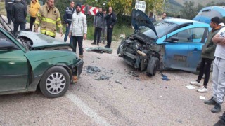 Erdekte trafik kazası: 2 yaralı