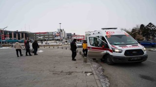Erzincan yazısının önünde elektrik akımına kapıldı