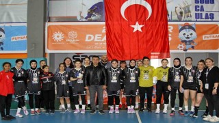 Erzurum ASH Spor Kulübünün hentbol galibiyeti
