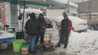 Erzurum kara teslim oldu