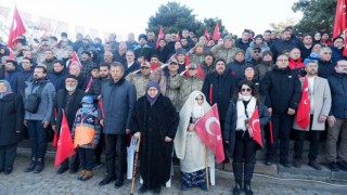 Erzurumda 147 yıl önceki kahramanlık ruhu bir kez daha yaşatıldı