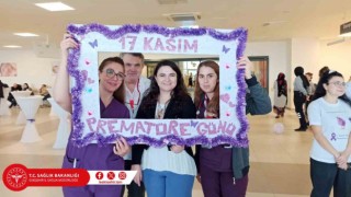 Eskişehir Şehir Hastanesinde Dünya Prematüre günü etkinliği yapıldı