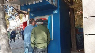 Eskişehirde su yükleme noktaları arıza verdi, vatandaş susuz kaldı