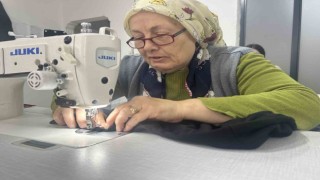 Ev hanımlarının örnek atölyesine iş yağıyor