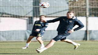 Fenerbahçe, Slavia Prag maçı hazırlıklarını sürdürdü
