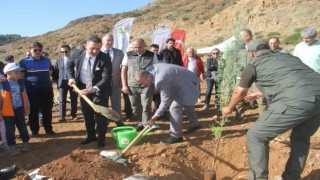 Fethiyede geleceğe nefes için 5 bin fidan toprakla buluştu
