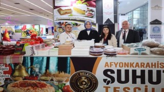 Fuarda Şuhut keşkeği yoğun ilgi gördü