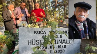 Gazeteci-Yazar Hüseyin Ünaldı, mezarı başında anıldı