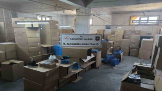 Gaziantepte sahte ayakkabı operasyonu