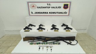 Gaziantepte silah kaçakçılığı operasyonu