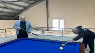 Gençlik ve Spor İl Müdürlüğü bünyesinde ilk kez bilardo eğitimleri başlatıldı