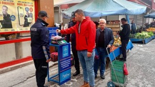 Germencikte pazar yerlerinde tartı uygulaması başladı