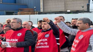 Gesbey işçileri haksız işten çıkarmaları protesto etti
