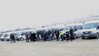 Giresunda okul servis araçları denetlendi