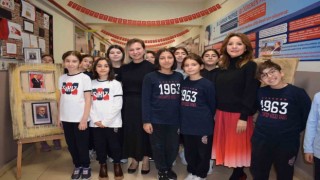 GKVde Atatürk Posta Pulları Sergisi açıldı