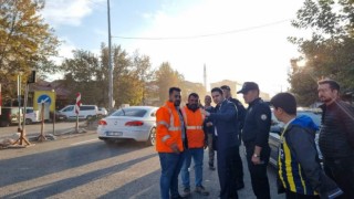 Gölbaşında ana yol çalışması bitti