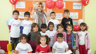 Gülben Ergen'in 55. Anaokulu Şanlıurfa'nın Siverek İlçesinde Açıldı