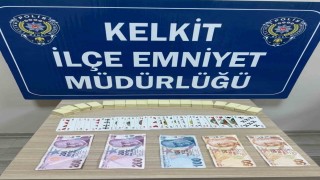 Gümüşhanede kumar oynayan 5 kişiye 32 bin 125 TL ceza kesildi