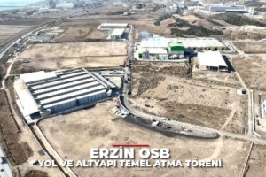 Hatay-Erzin OSB Yol ve Altyapı Projesinin Temeli Atıldı