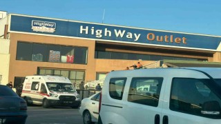 Highway Outlet AVMde iş kazası: 1 yaralı