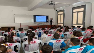 Hisarcıkta öğrencilere sağlıklı beslenme ve ağız diş sağlığı eğitimi