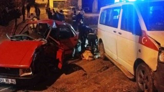 Hisarcıkta trafik kazası: 5 yaralı