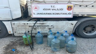 Iğdırda akaryakıt kaçakçılığı operasyonu