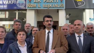 Iğdırda parti binasına gerçekleştirilen satırlı saldırı kınandı
