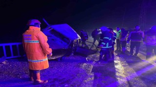 Iğdırda zincirleme trafik kazası: 2 yaralı