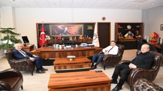 İl Sağlık Müdürü Yavuzyılmaz'dan OKÜ Rektörü Uzun’a Ziyaret