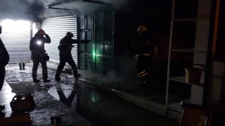 İskenderunda yanan konteyner kullanılmaz hale geldi