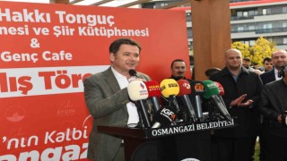 İsmail Hakkı Tonguç Bağış ve Şiir Kütüphanesi ile Genç Kafe açıldı