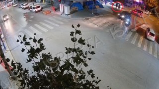 Ispartadaki kaçak kazıda şüphelinin yakalanış anı kamerada