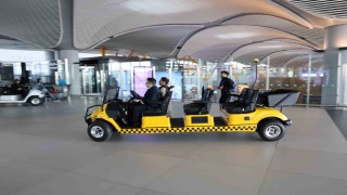 İstanbul Havalimanında terminal içinde taksi hizmeti başladı