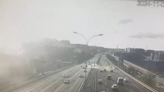 İstanbulda 2 kişinin hayatını kaybettiği kaza kamerada