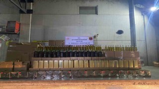 Jandarma 6 bin 319 litre sahte zeytinyağı ele geçirdi