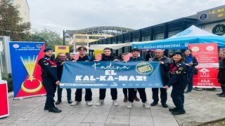 Jandarma ekipleri vatandaşları KADES konusunda bilgilendirdi