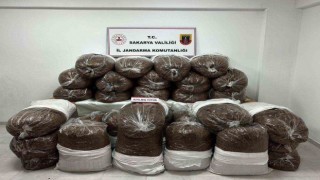 Jandarmadan kaçakçılığa geçit yok: 865 kilogram kaçak tütün ele geçirildi