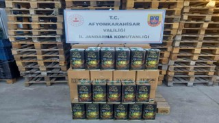 Jandarmadan sahte zeytin yağı baskını