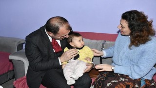 Kadirli Kaymakamı ve Eşinden "Hoş Geldin Bebek" Ziyaretleri