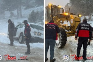 Kadirli'de Zorlu Kurtarma Operasyonu: Mahsur Kalan Aileler Kurtarıldı