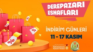 Kahramanmaraş’ta Derepazarı Esnafları İndirim Günleri Başlıyor